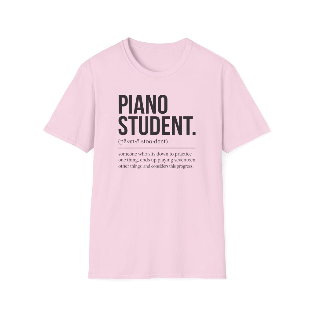 "Piano Student Definition" T-Shirt