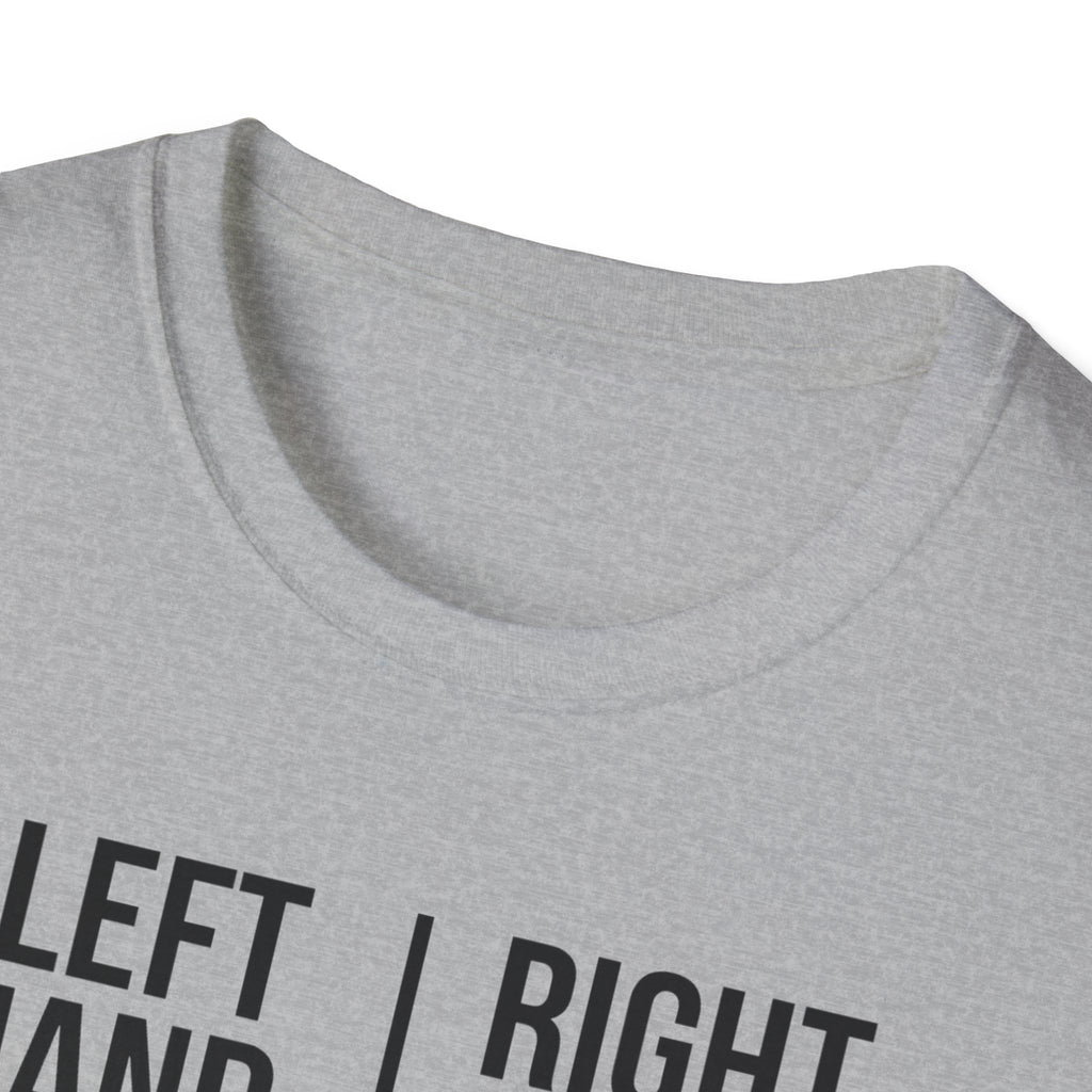 "Left Hand: Right Hand: A Tale of Two Disasters" T-Shirt