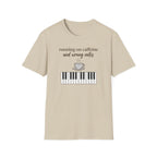 "Caffeine and Wrong Notes 2" T-Shirt