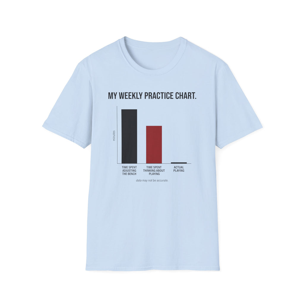 "Weekly Practice Chart" T-Shirt