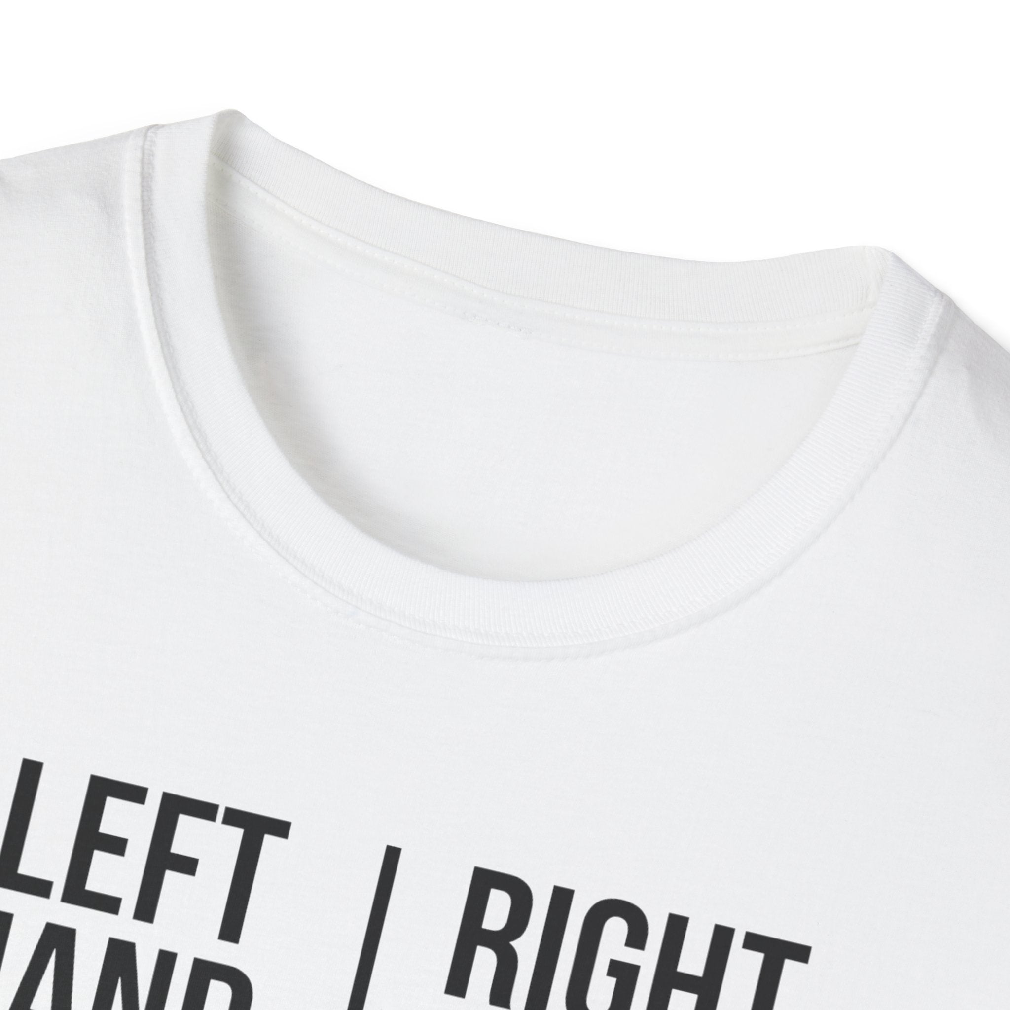 "Left Hand: Right Hand: A Tale of Two Disasters" T-Shirt