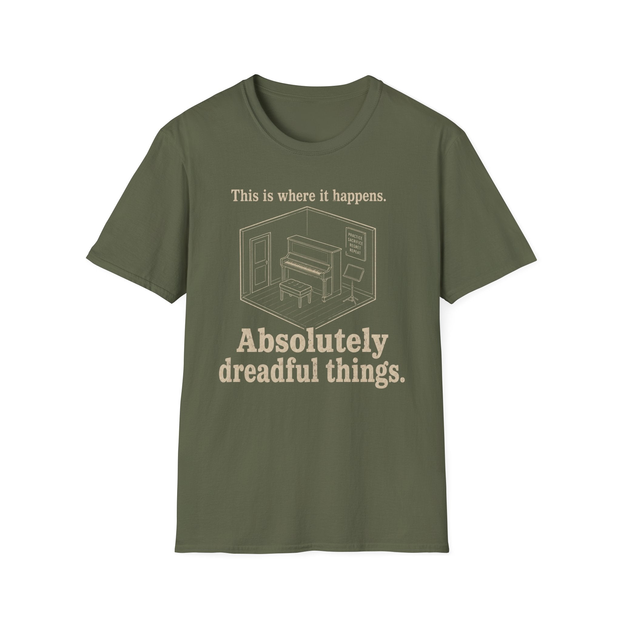 "Where It Happens. Dreadful Things" T-Shirt