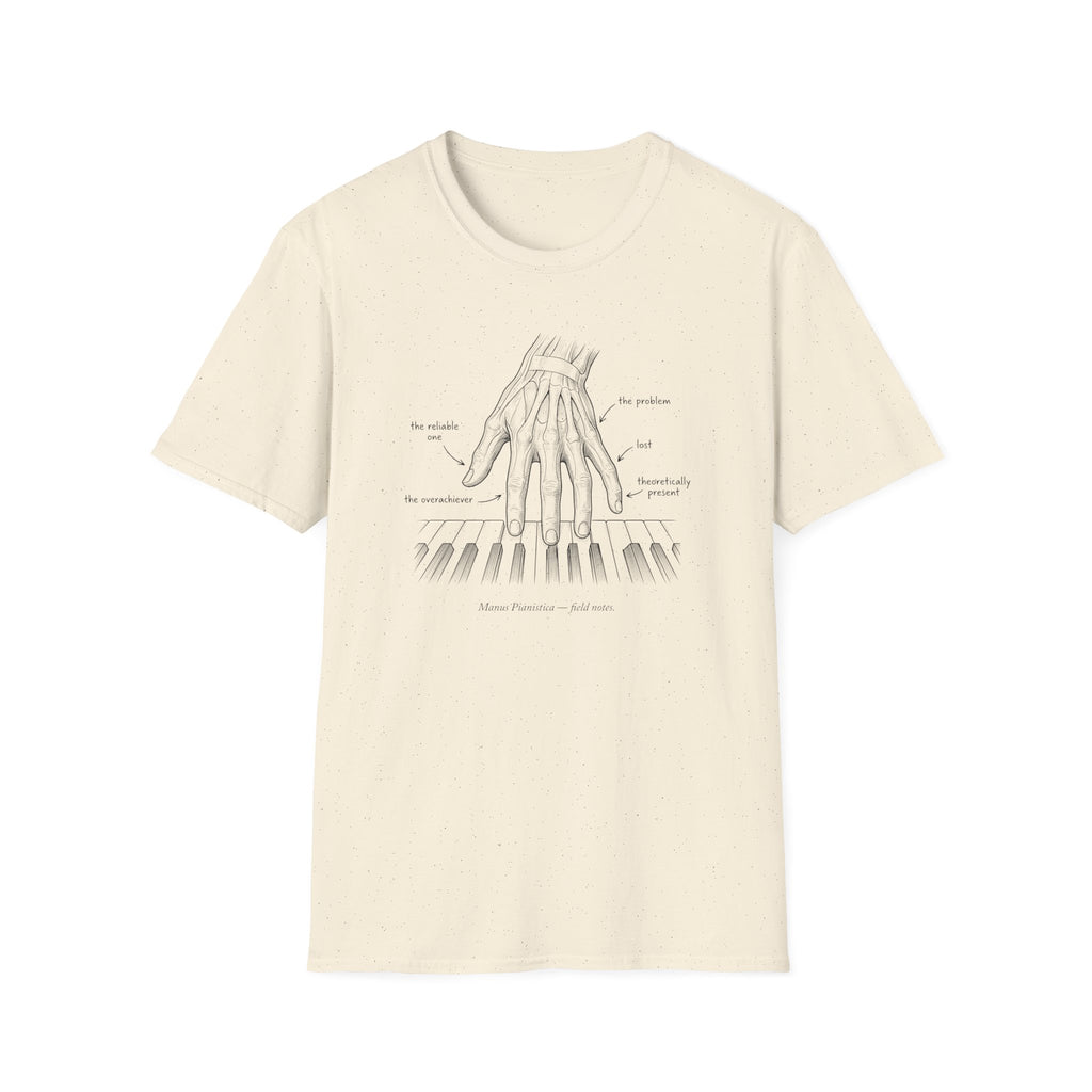 Manus Pianistica" T-Shirt