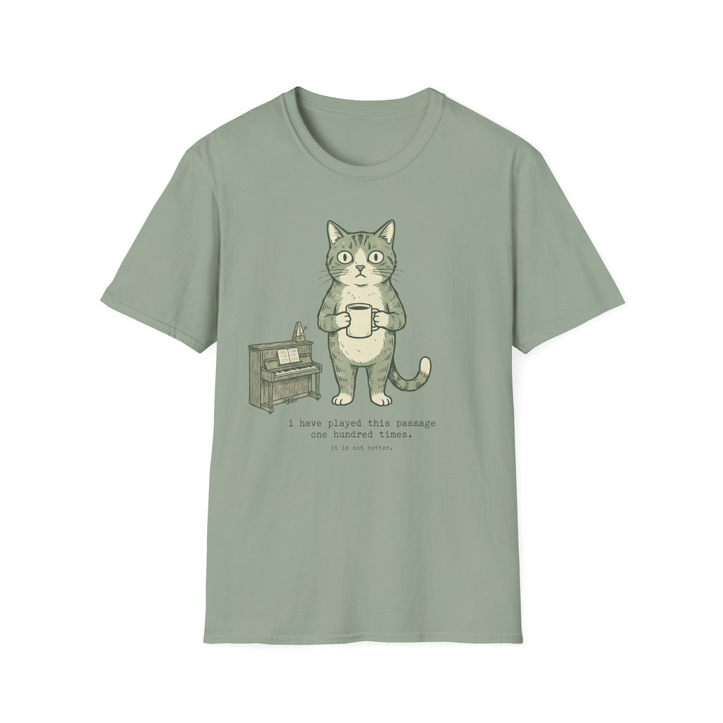 "Cat, Wrong Note" T-Shirt