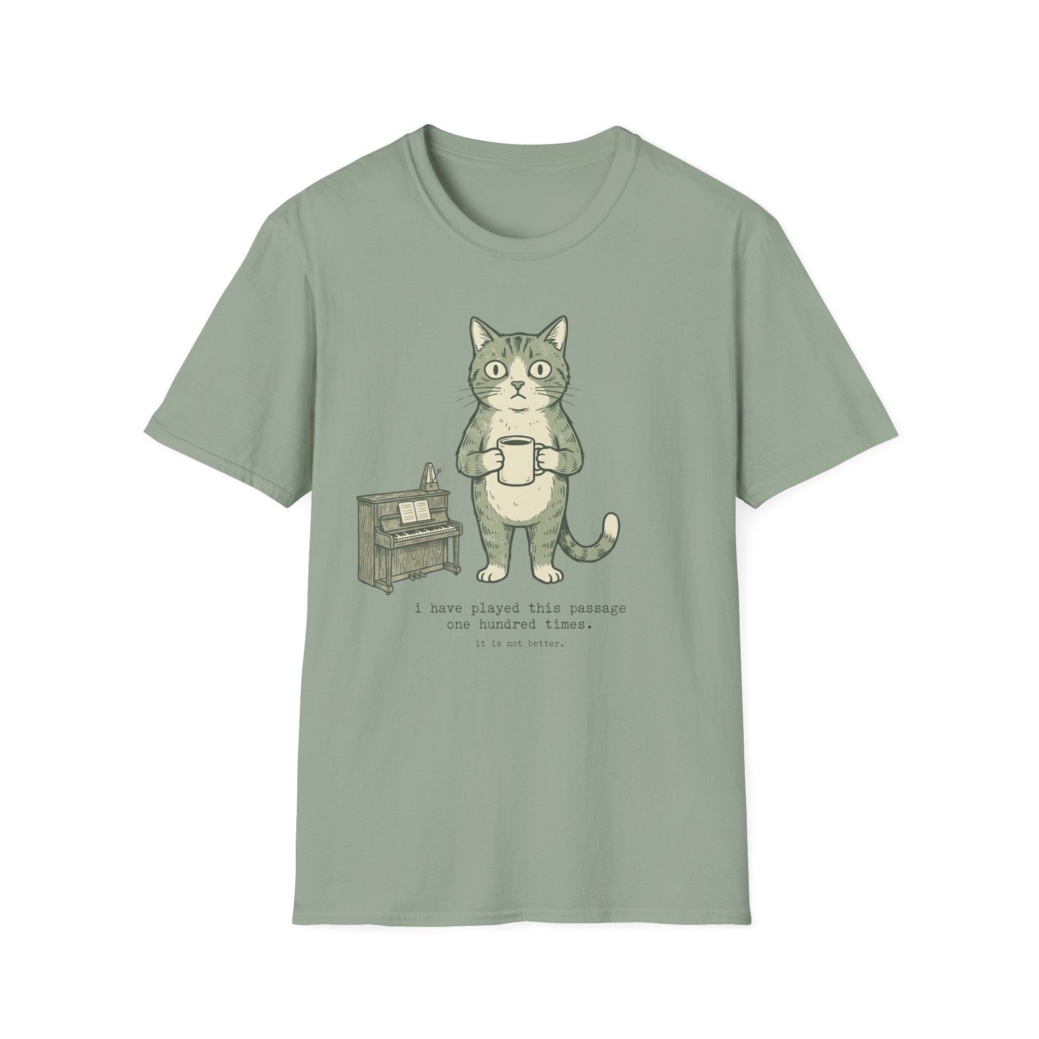 "Cat, Wrong Note" T-Shirt