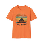"Piano Therapy Sunset" T-Shirt