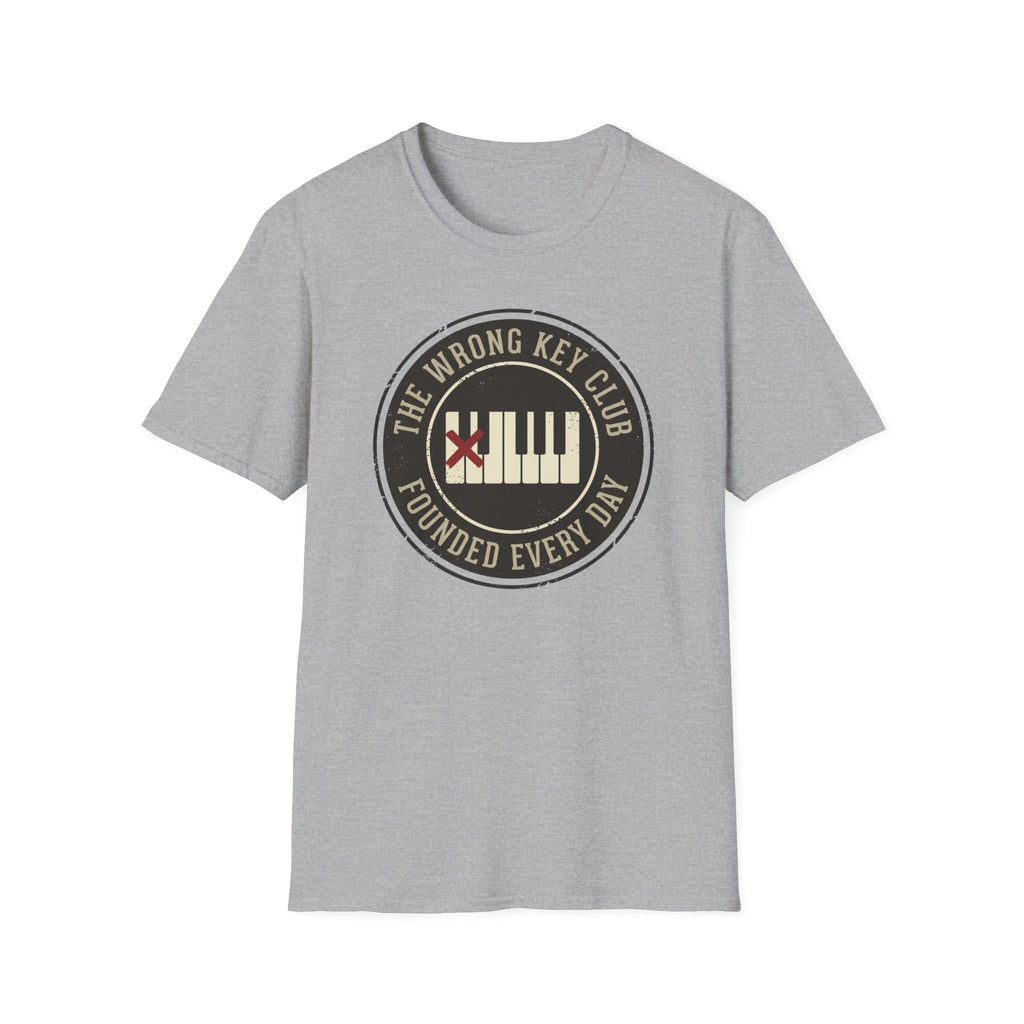 "Wrong Key Club" 2nd Design T-Shirt