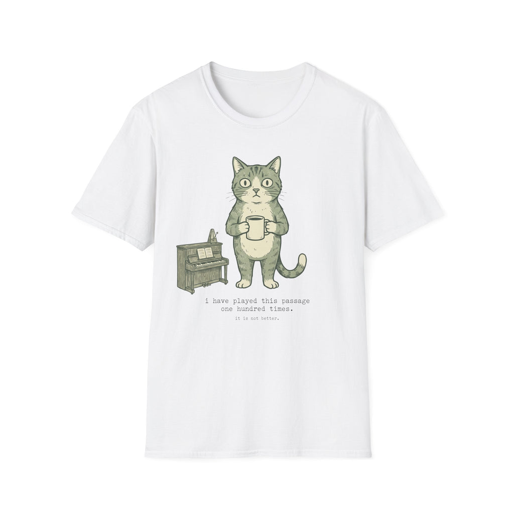 "Cat, Wrong Note" T-Shirt