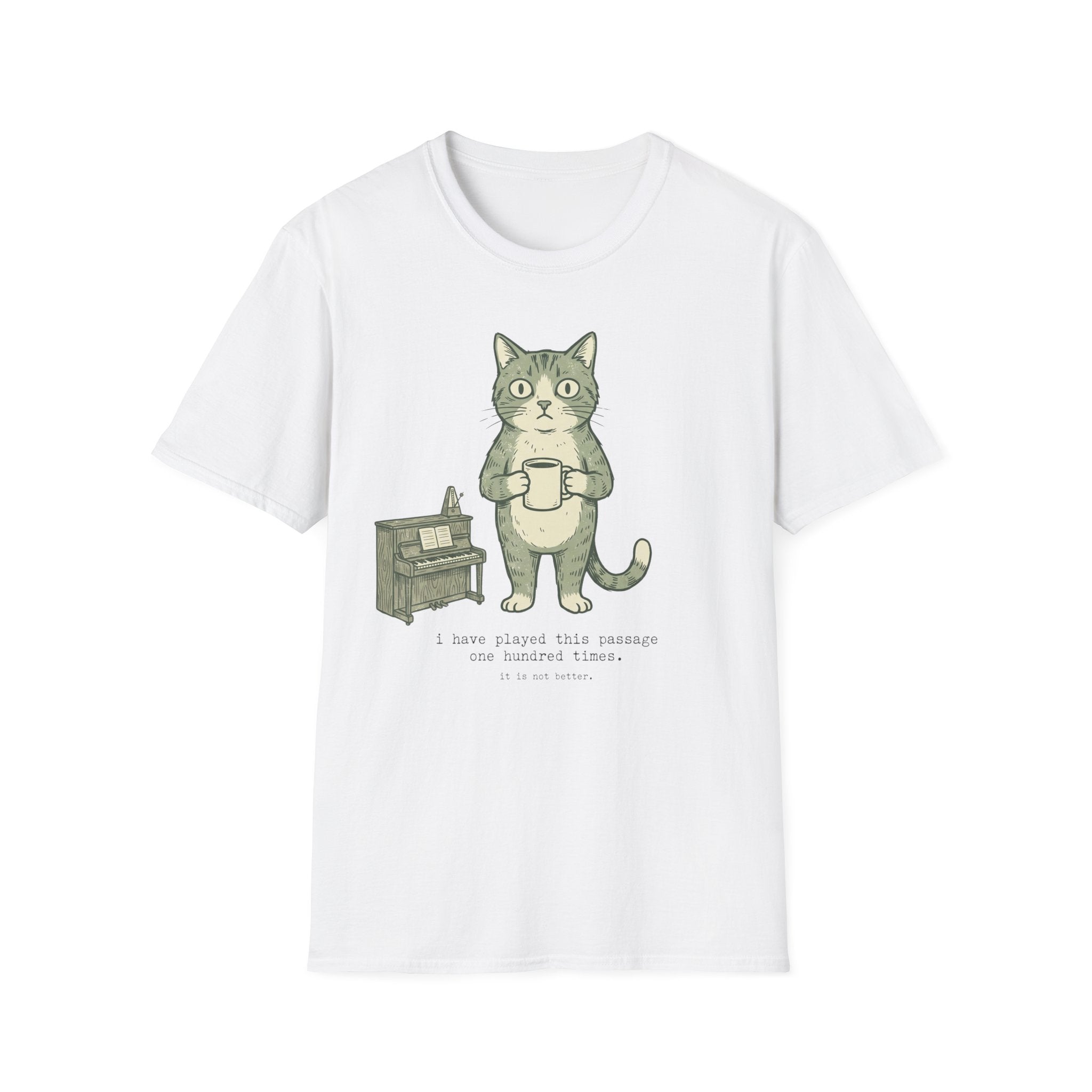 "Cat, Wrong Note" T-Shirt