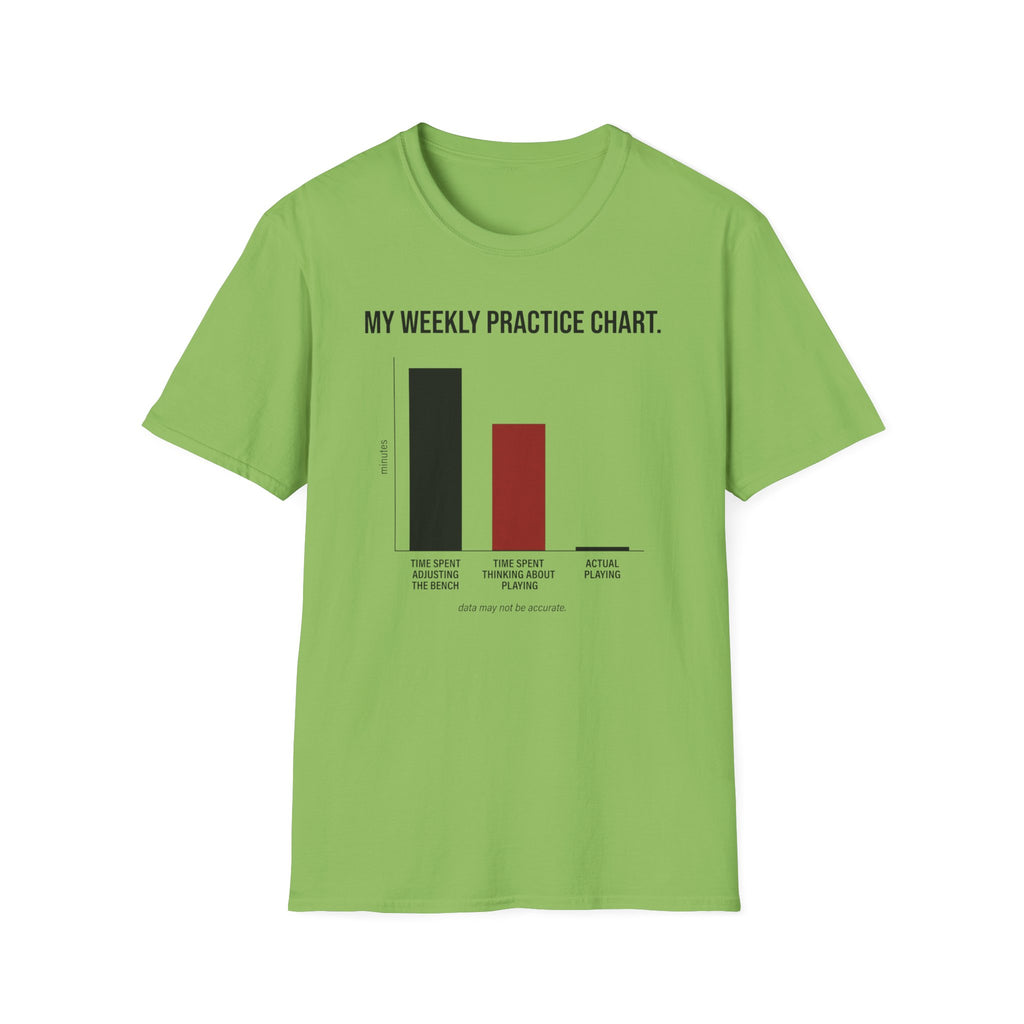 "Weekly Practice Chart" T-Shirt