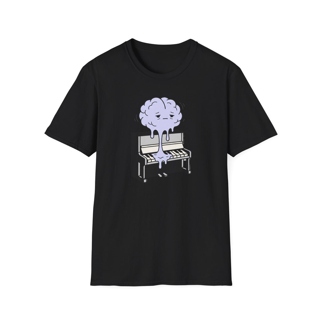 "Tired Melting Brain Piano" T-Shirt