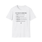 "5 Stages of Learning Piano" T-Shirt