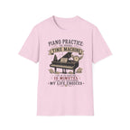 "Piano Practice Time Machine" T-Shirt