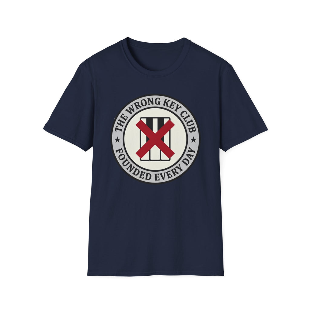 "Wrong Key Club" 1st Design T-Shirt