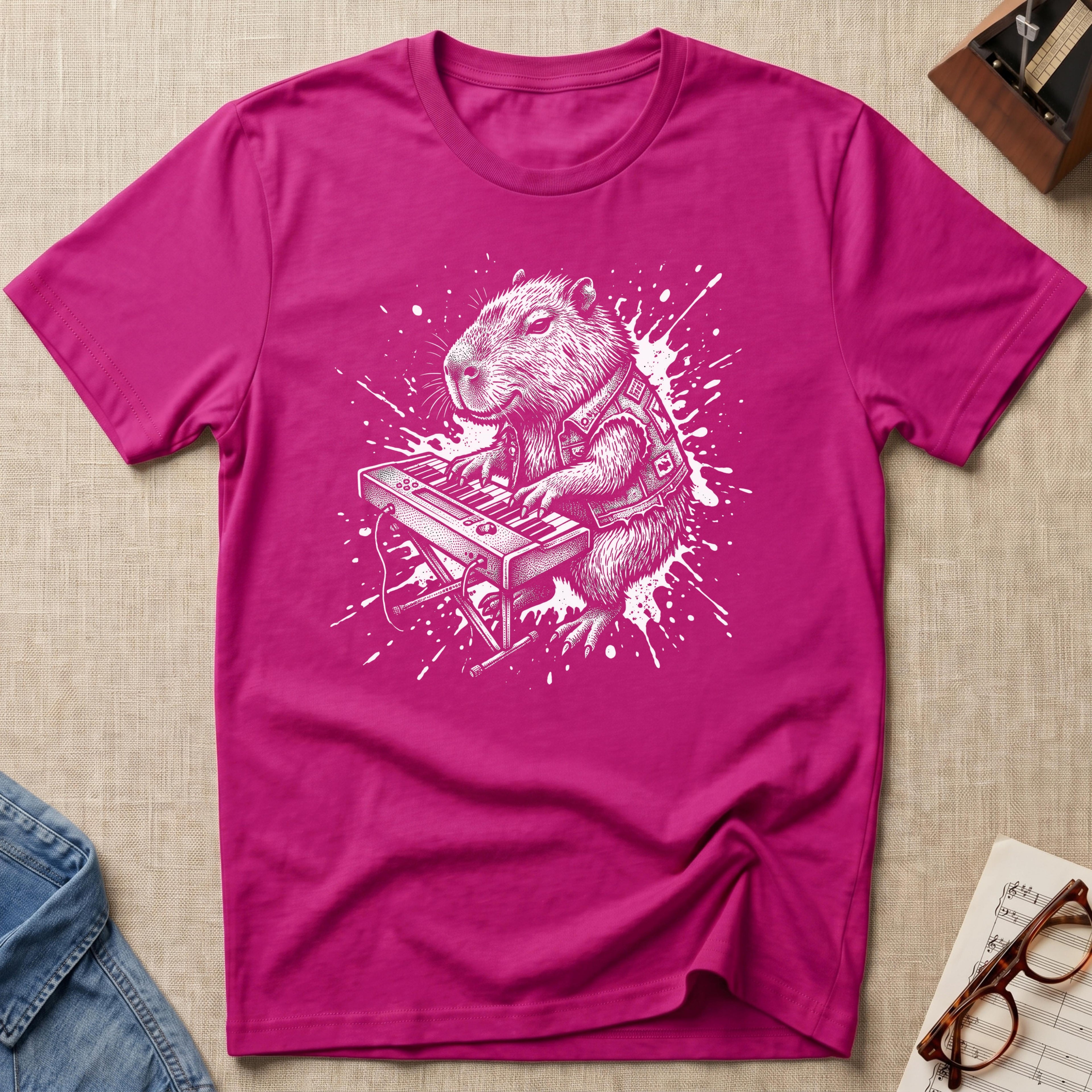 "Capybara Keys" T-Shirt