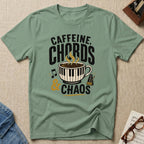 Caffeine, Chords & Chaos T-Shirt
