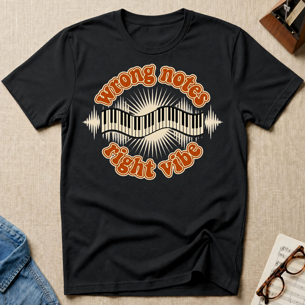 Wrong Notes, Right Vibe T-Shirt