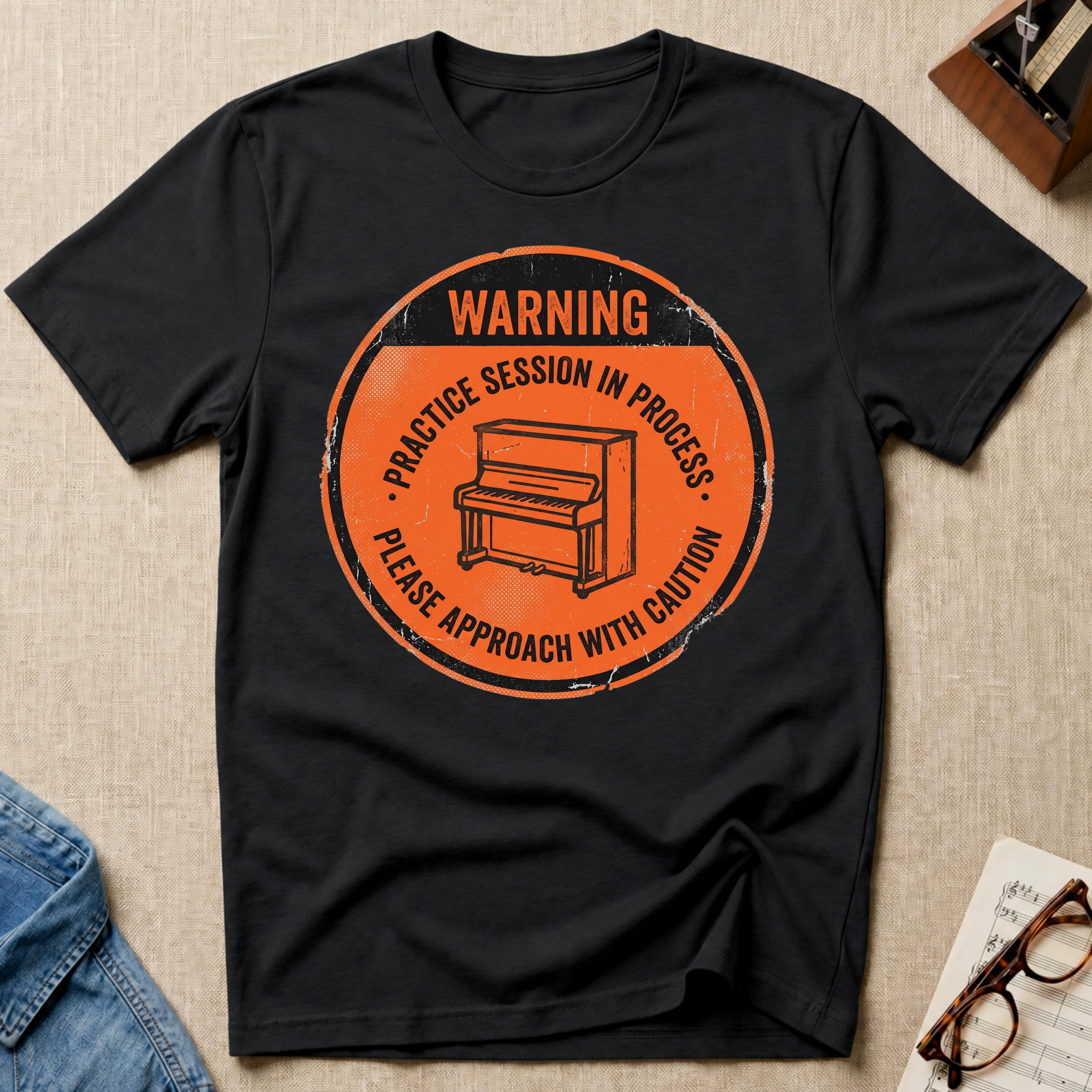 Warning. Practice Session T-Shirt