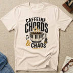 Caffeine, Chords & Chaos T-Shirt