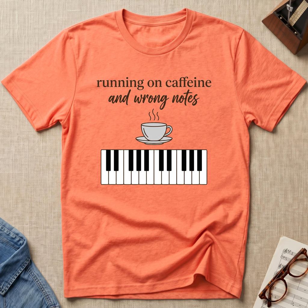 Caffeine and Wrong Notes 1 T-Shirt