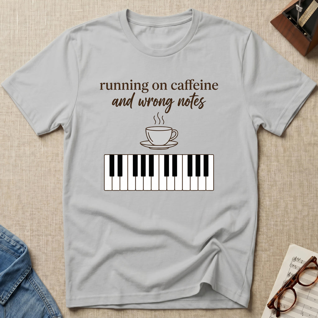 Caffeine and Wrong Notes 1 T-Shirt