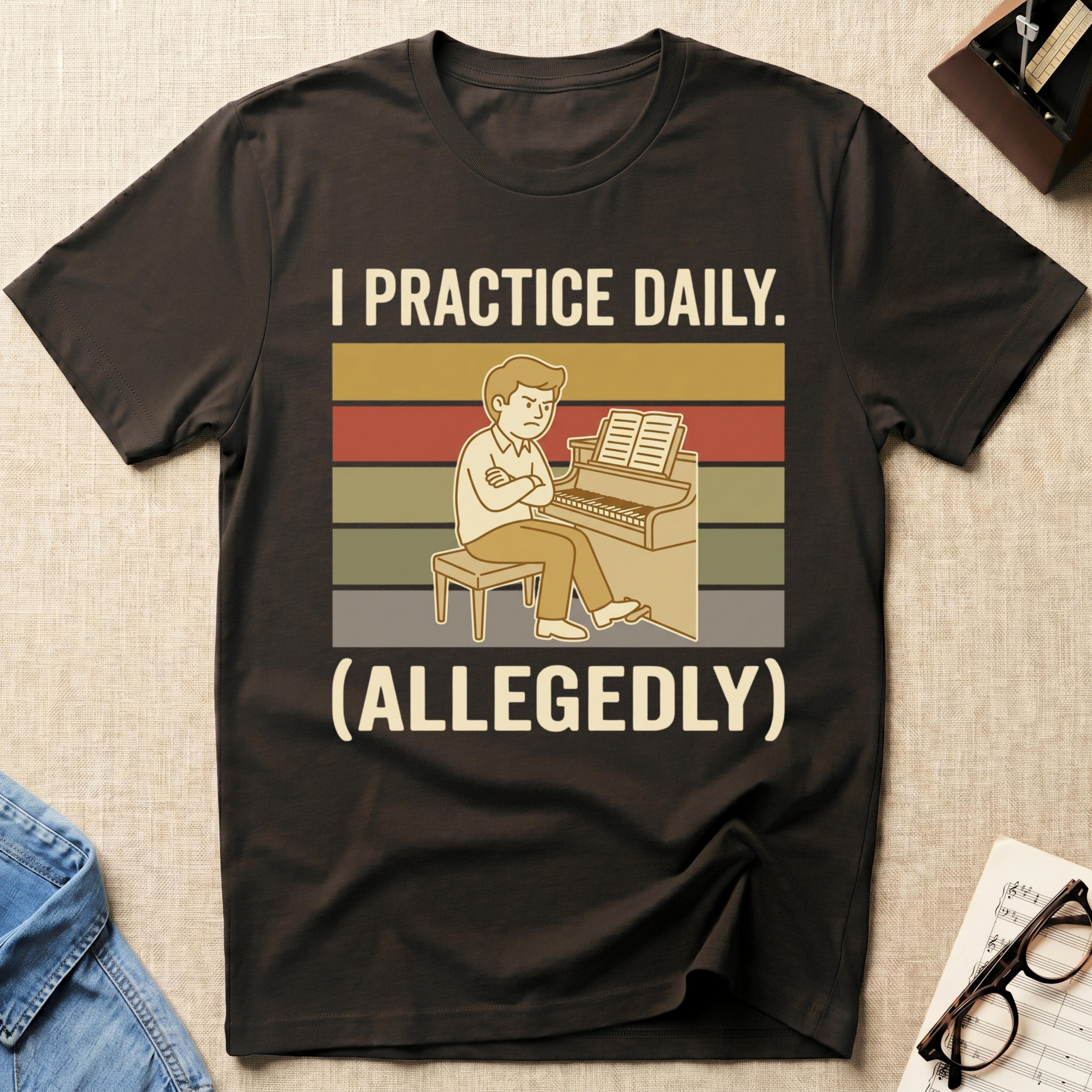 I Practice Daily (Allegedly) T-Shirt