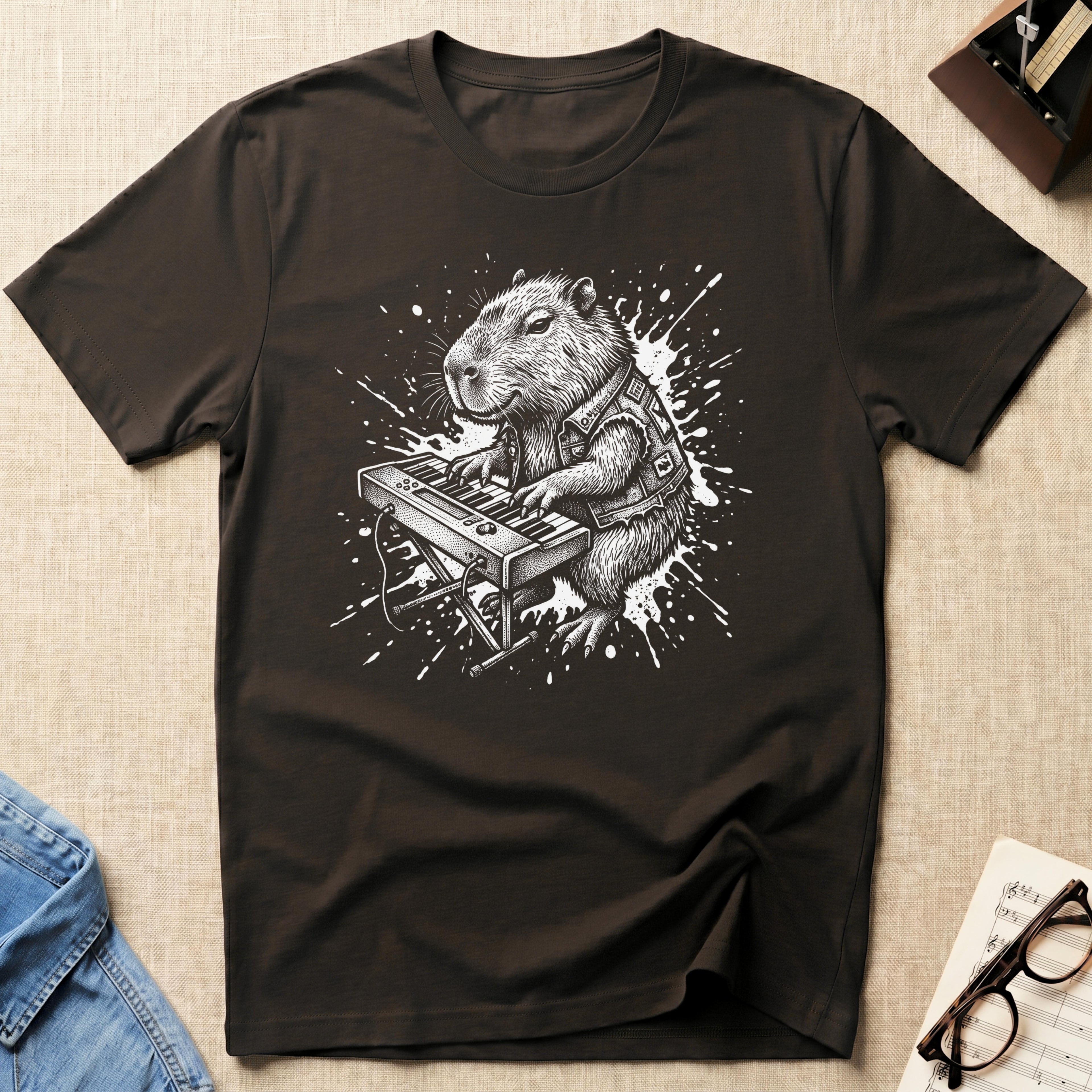 "Capybara Keys" T-Shirt