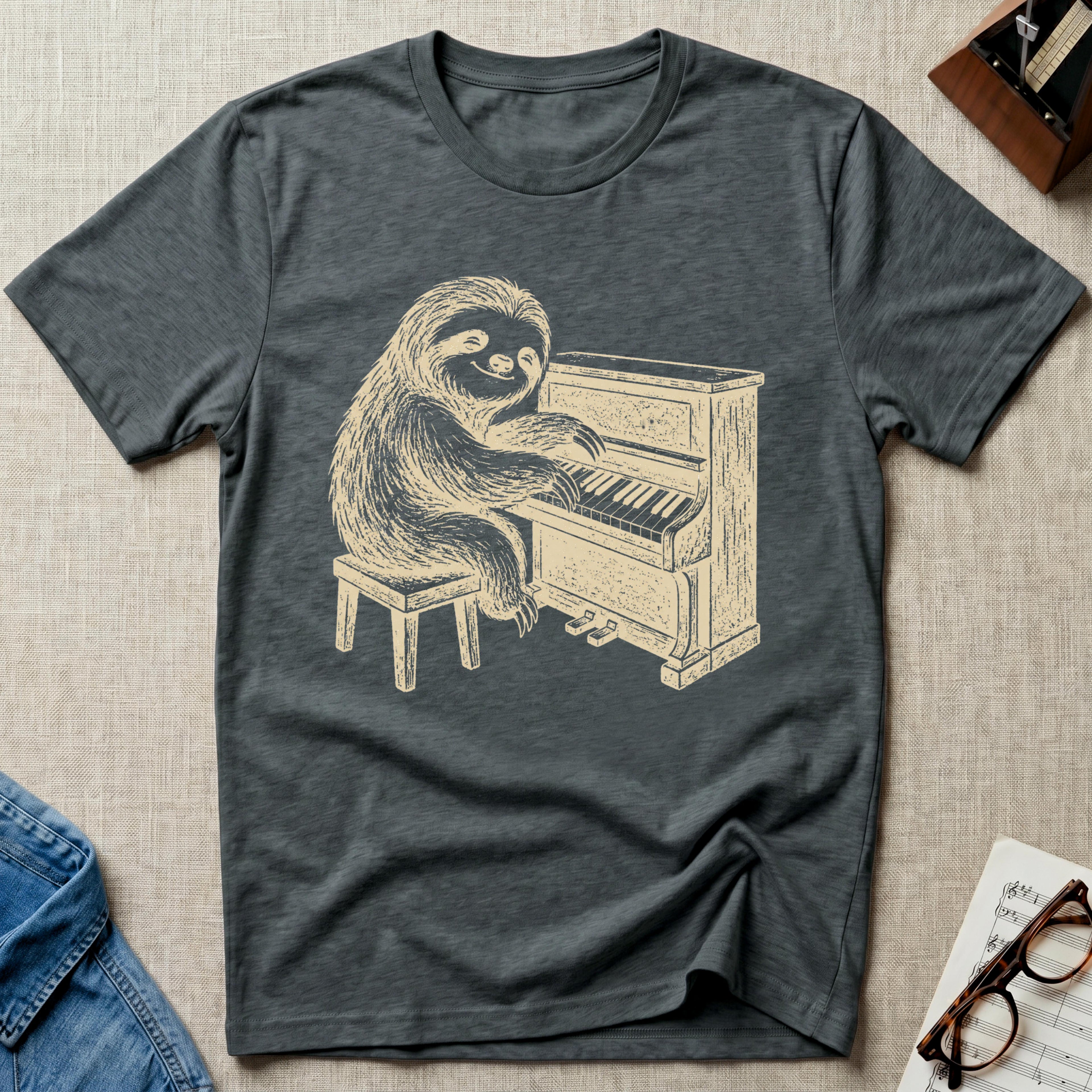 Sloth Style-dark T-Shirt