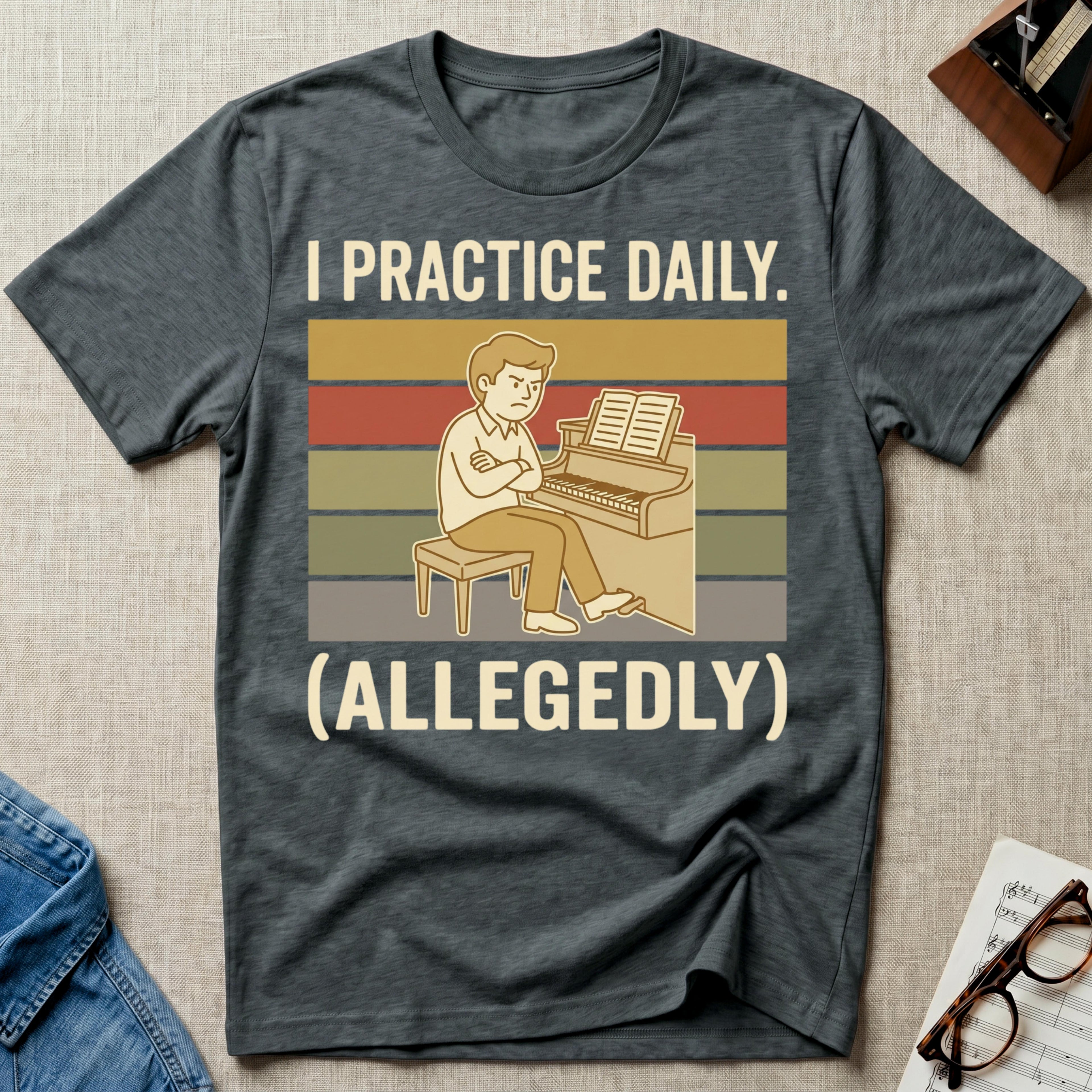 I Practice Daily (Allegedly) T-Shirt