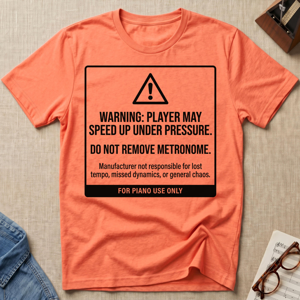 Warning: Player May Speed Up T-Shirt