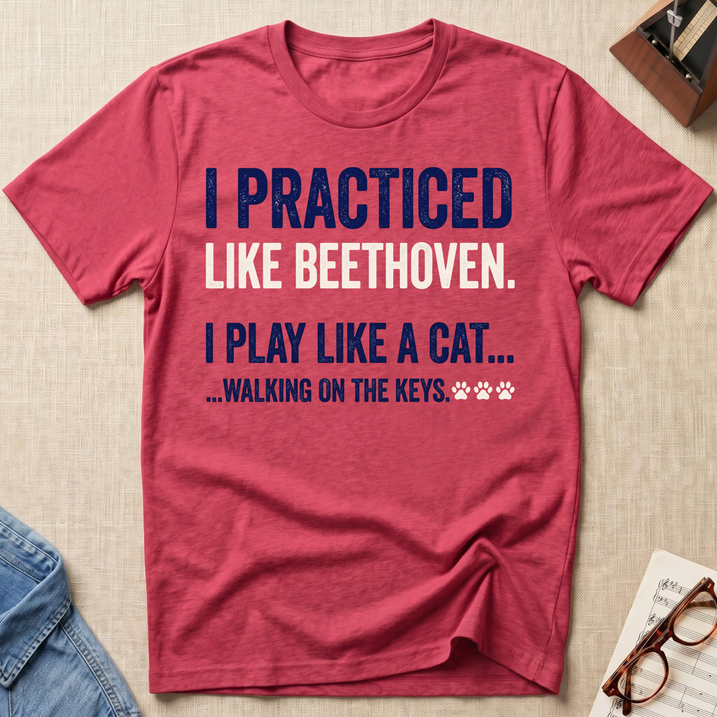 Practiced Like Beethoven T-Shirt