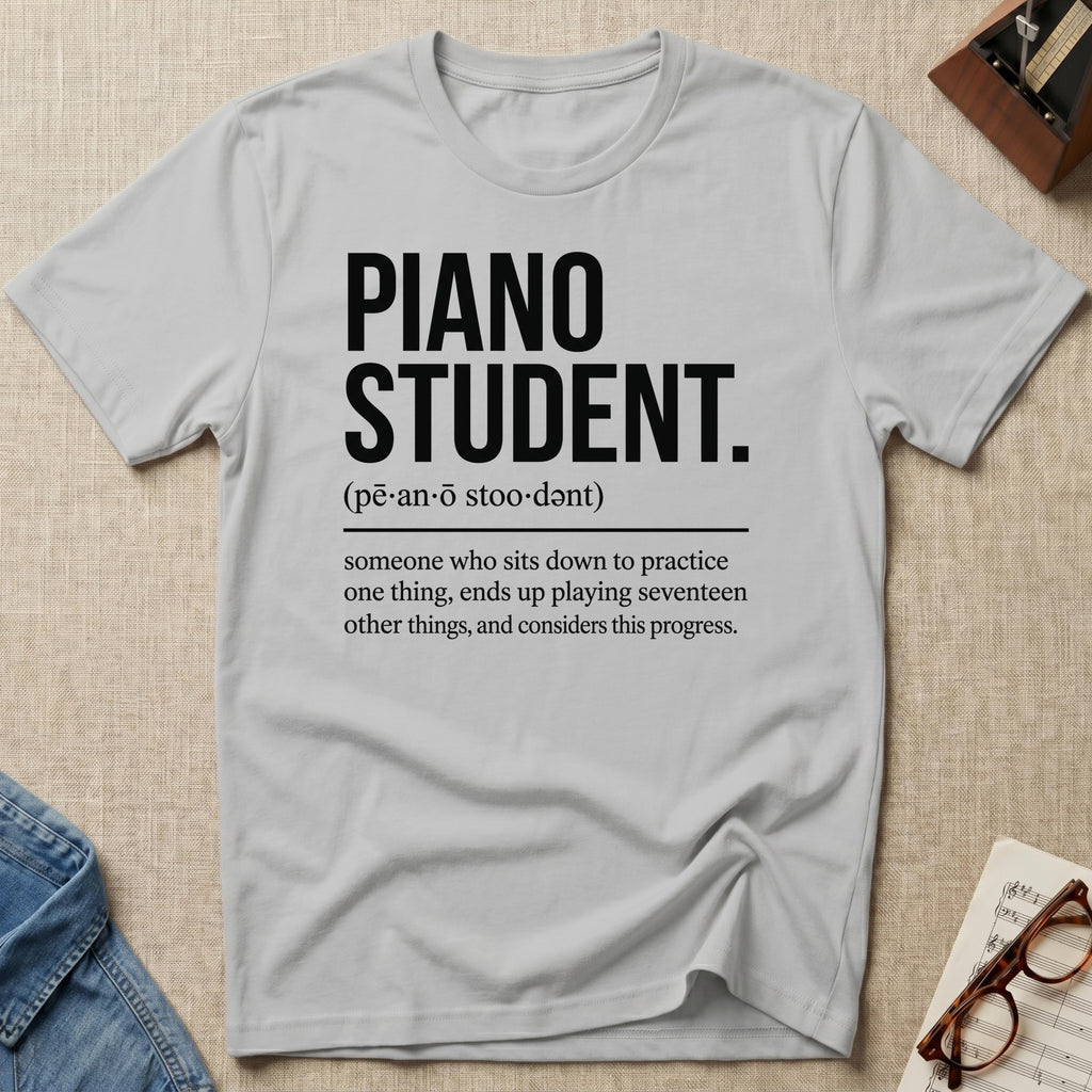 Piano Student Definition T-Shirt