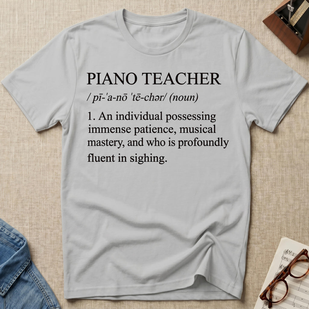 Piano Teacher Definition T-Shirt