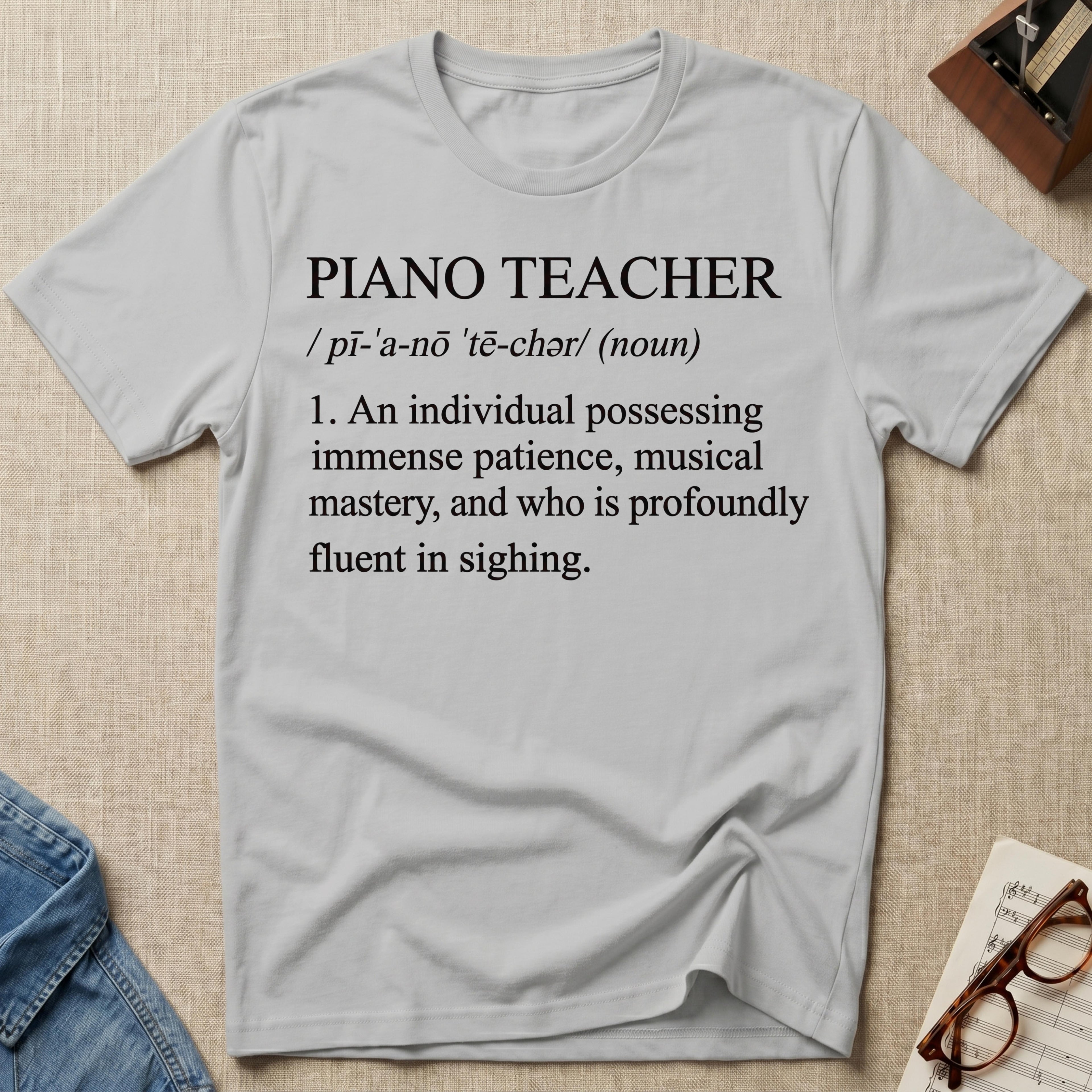 Piano Teacher Definition T-Shirt