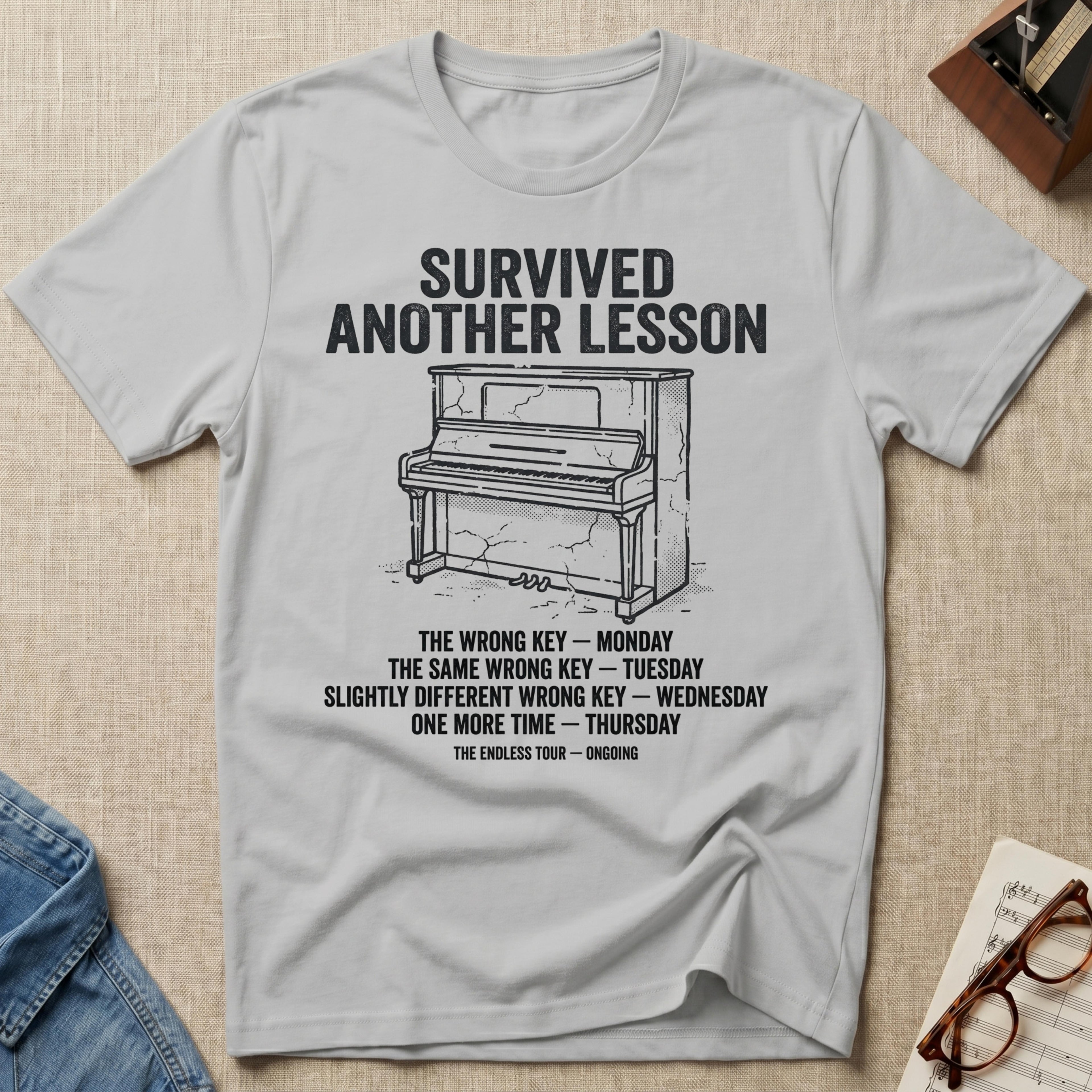 Survived Another Piano Lesson T-Shirt