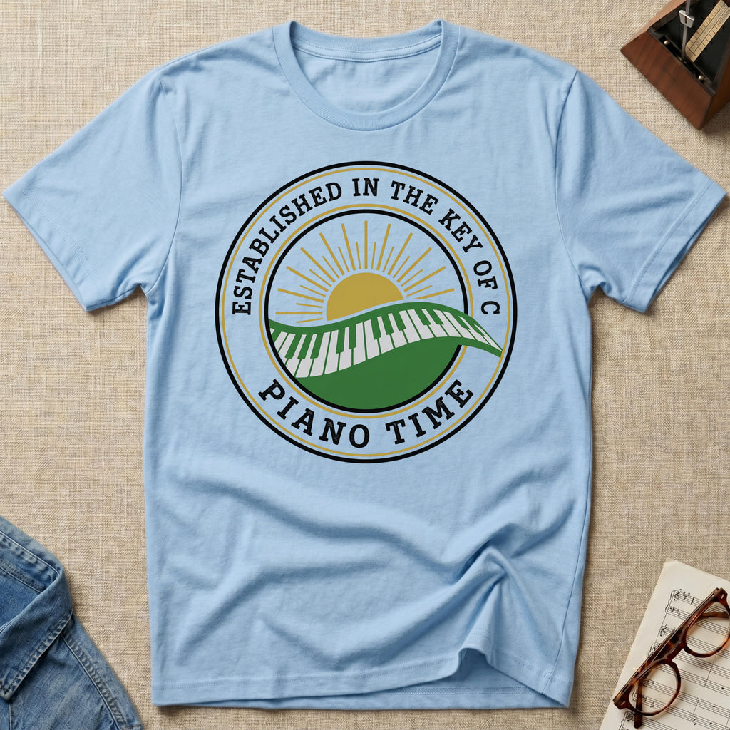 Piano Time Key of C T-Shirt