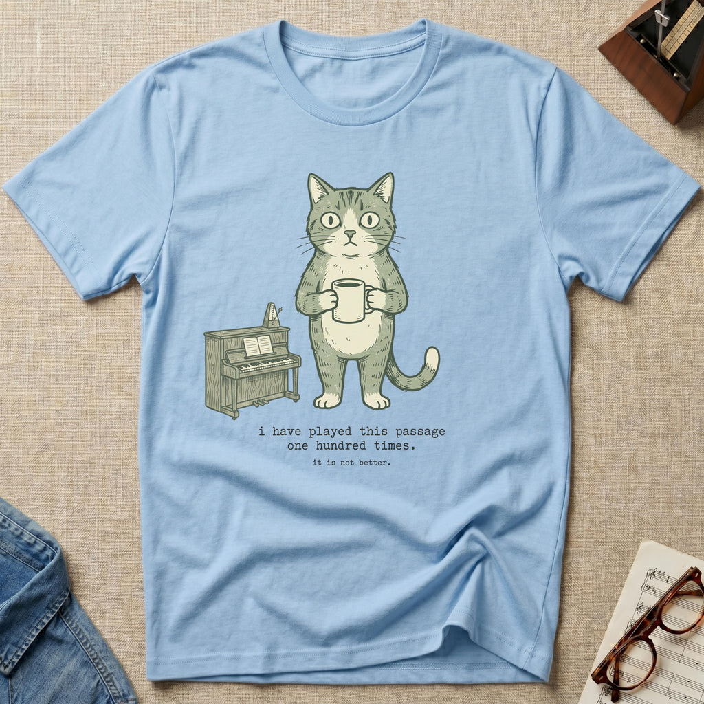 Cat, Wrong Note T-Shirt