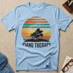 Piano Therapy Sunset T-Shirt
