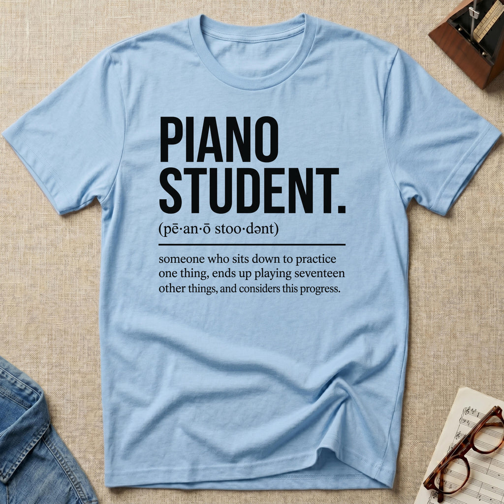 Piano Student Definition T-Shirt