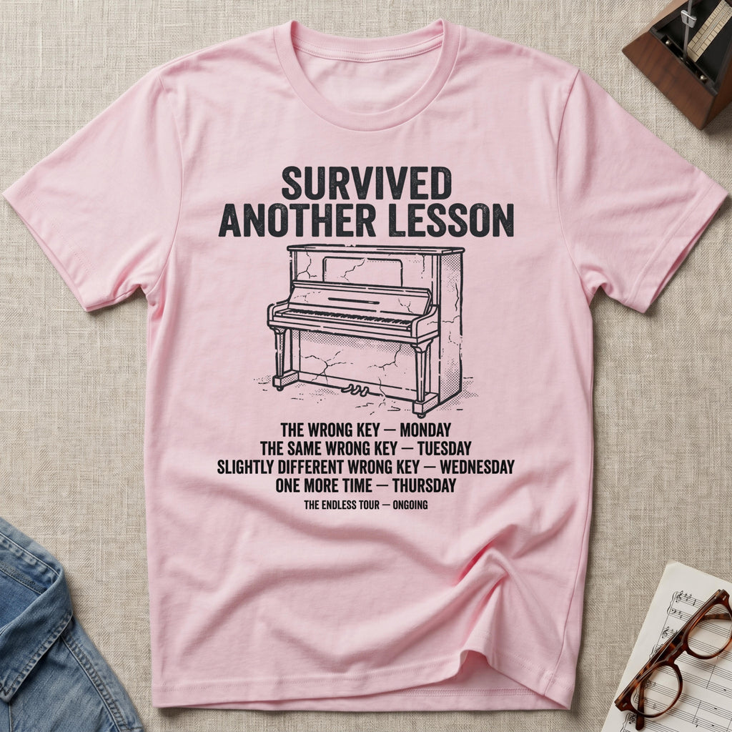 Survived Another Piano Lesson T-Shirt