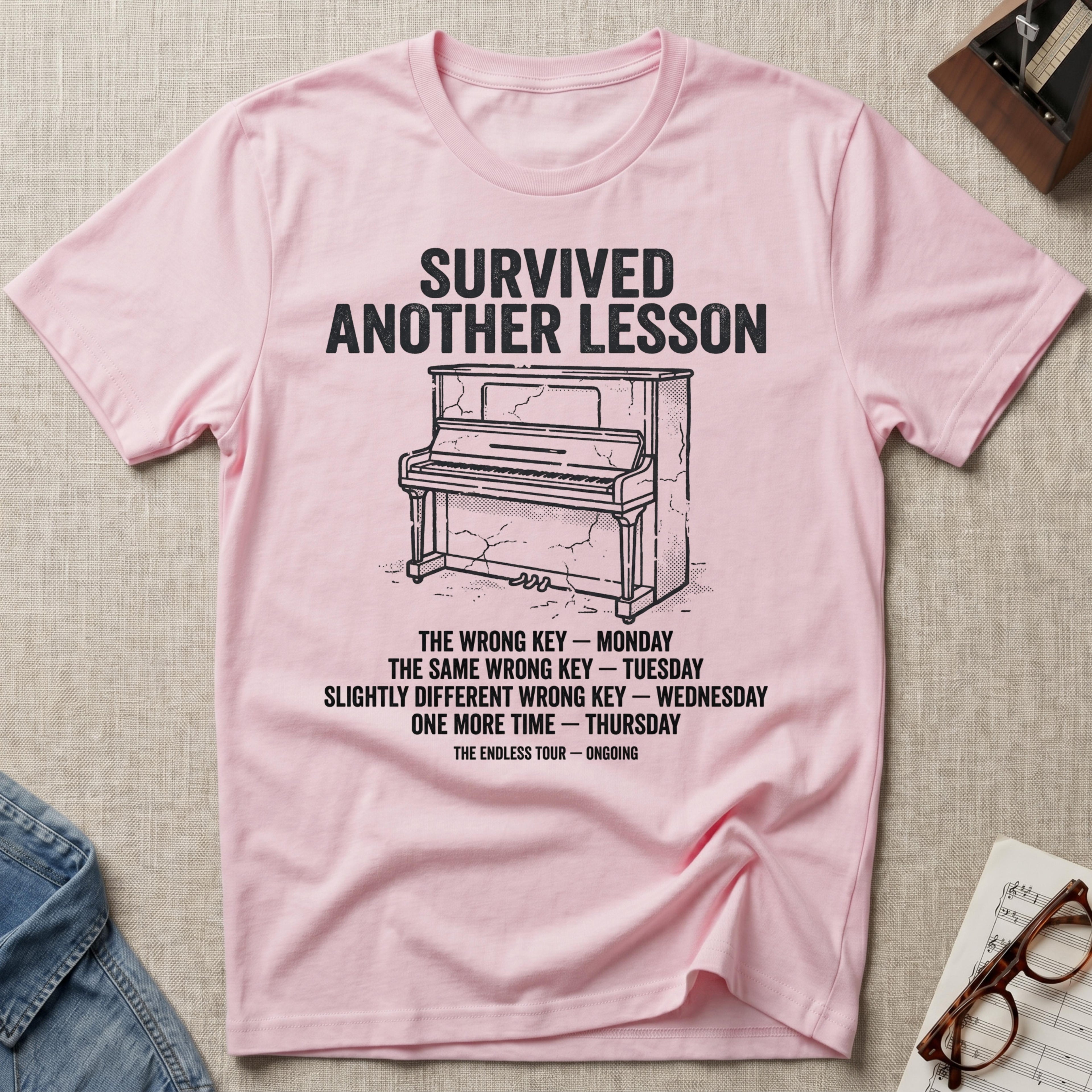 Survived Another Piano Lesson T-Shirt