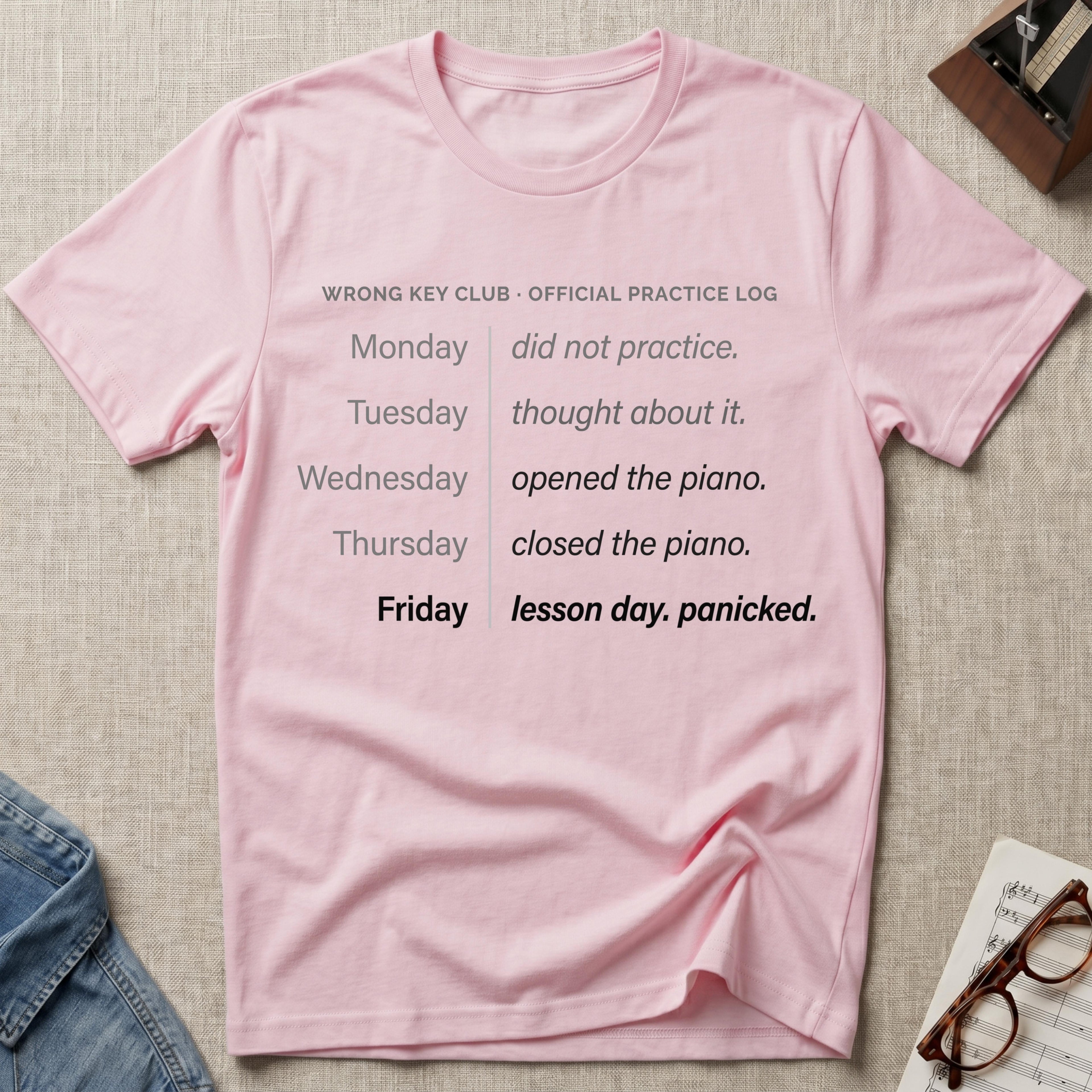 Official Practice Log T-Shirt
