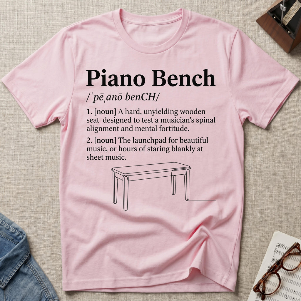 Piano Bench Defined T-Shirt