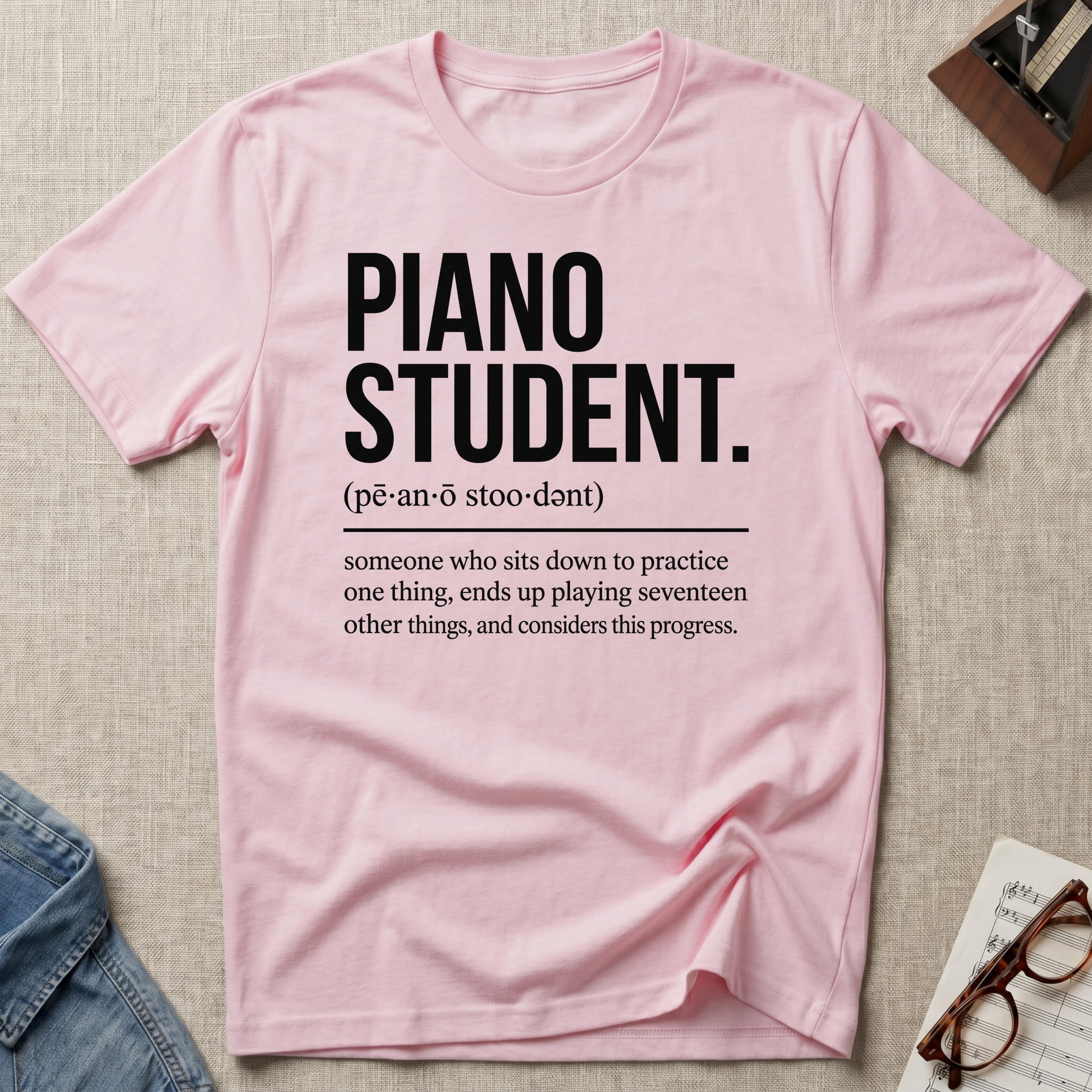 "Piano Student Definition" T-Shirt