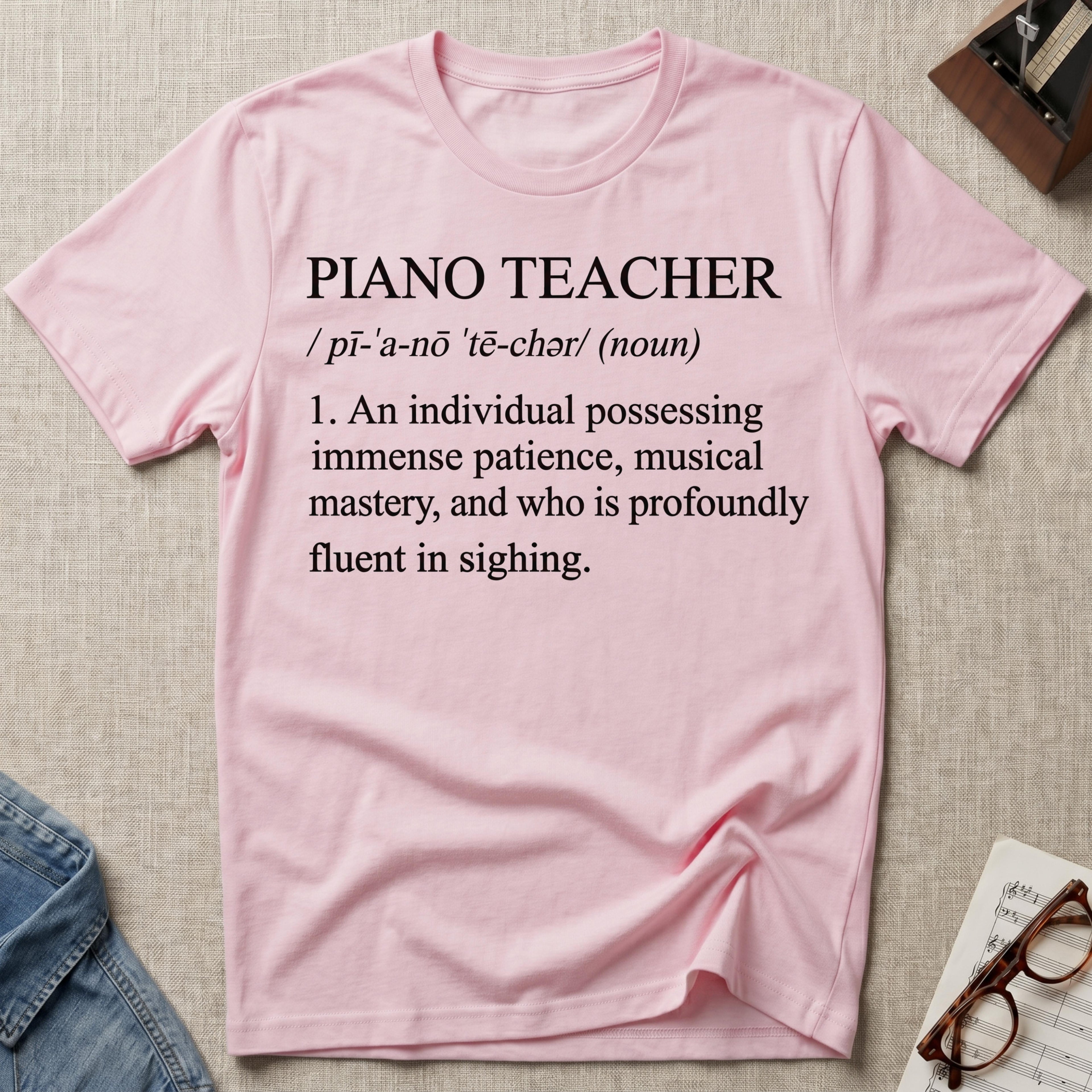 Piano Teacher Definition T-Shirt
