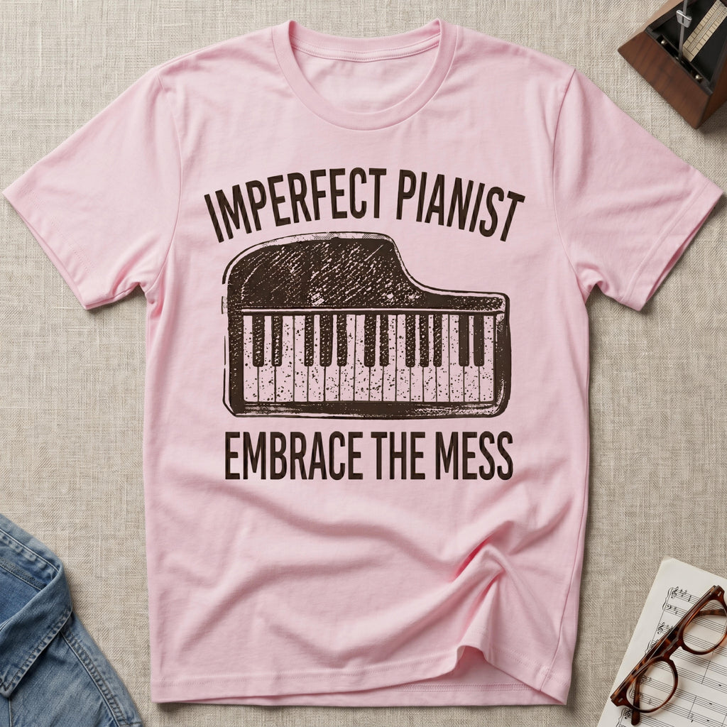 Imperfect Pianist. Embrace The Mess T-Shirt