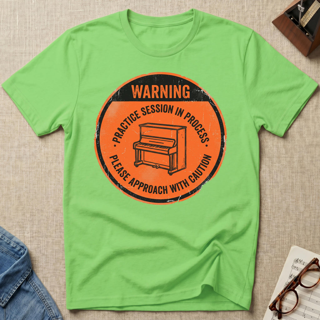Warning. Practice Session T-Shirt