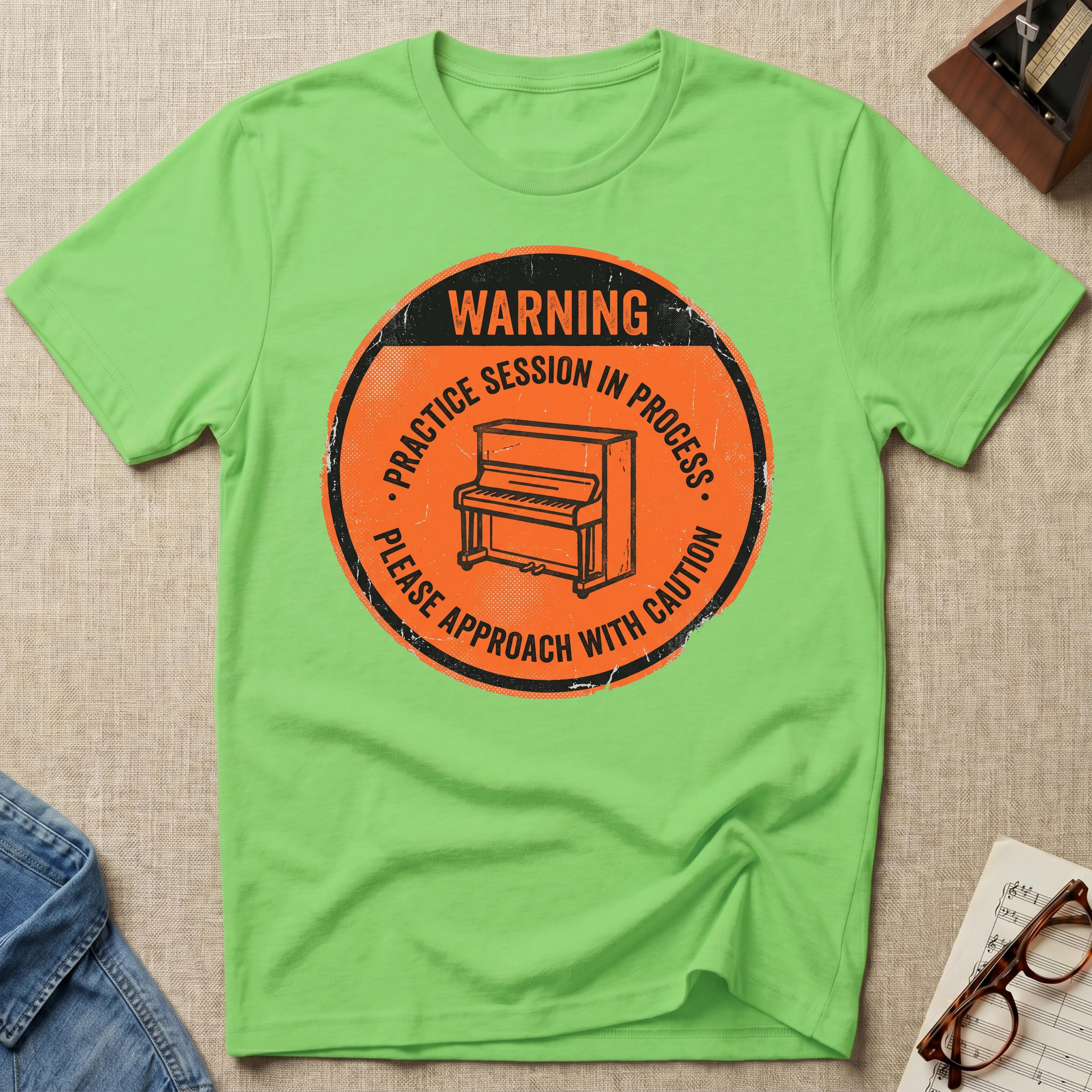 Warning. Practice Session T-Shirt