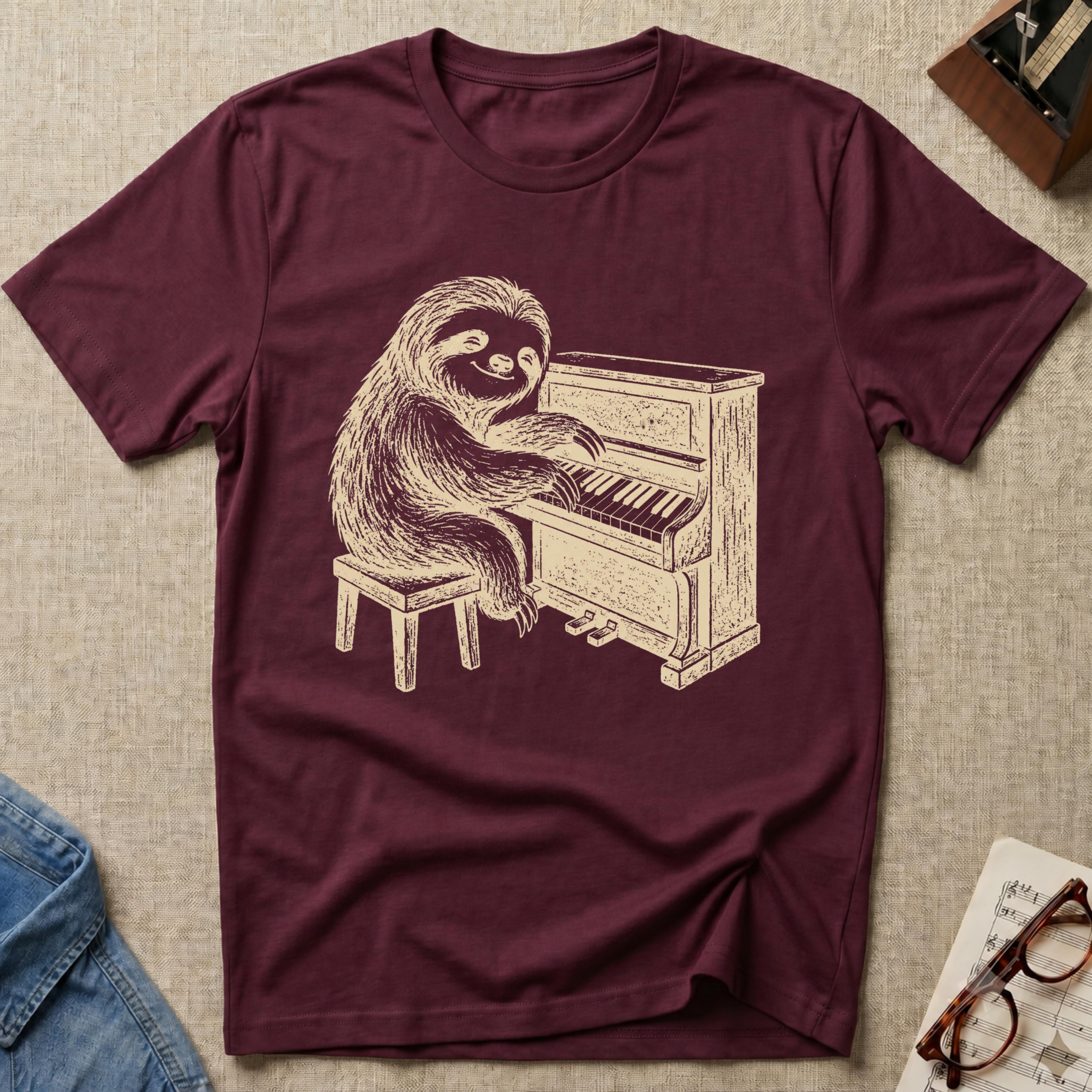 Sloth Style-dark T-Shirt