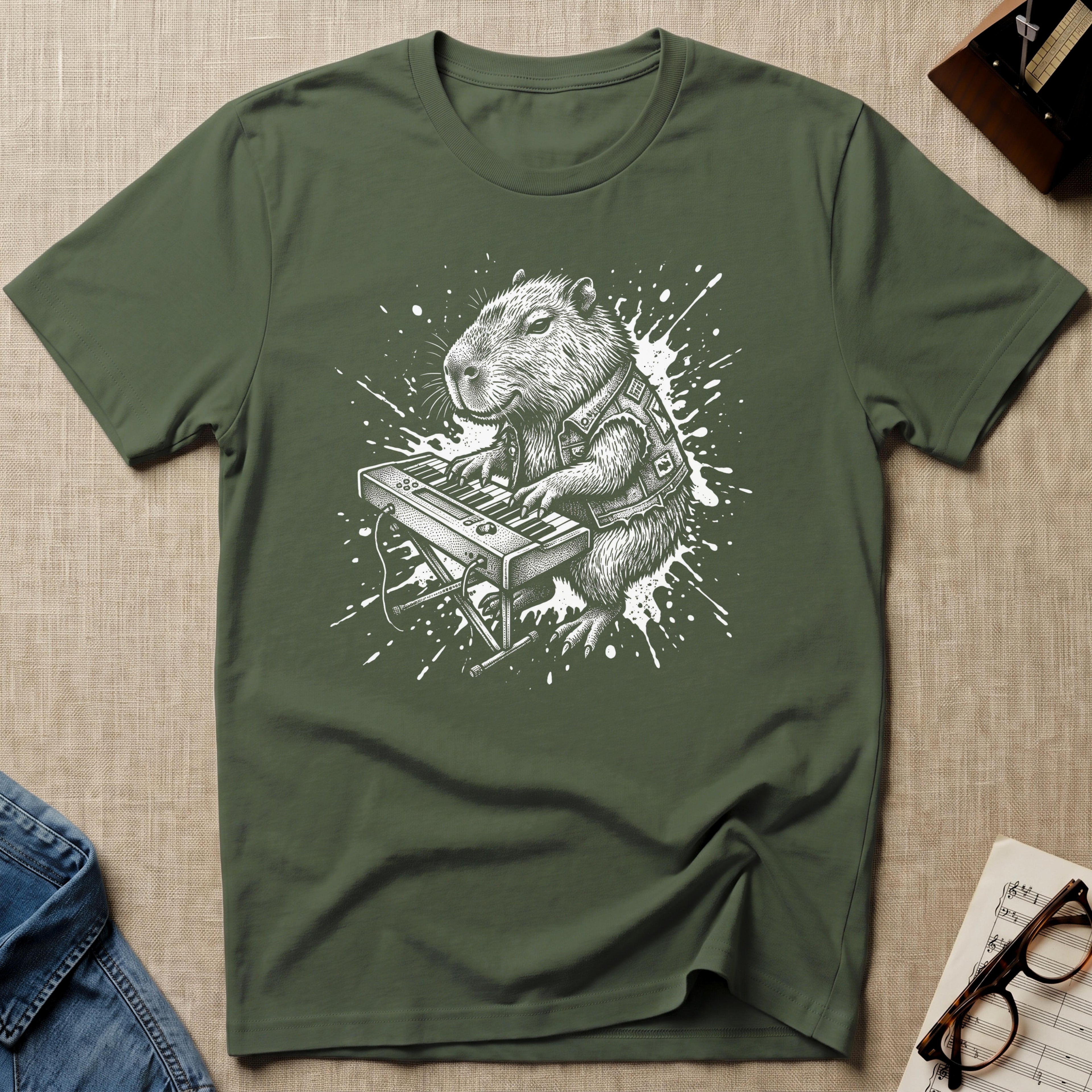 "Capybara Keys" T-Shirt